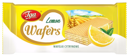 Wafelki cytrynowe 45g