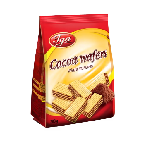 wafle kakaowe suche 200g